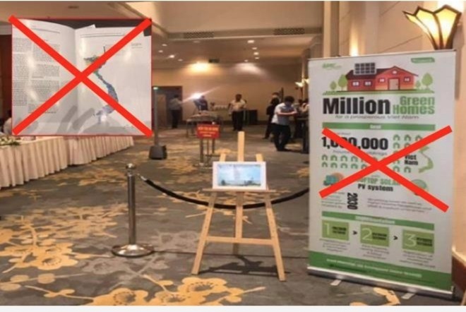 Tài liệu tọa đàm của GreenID phát cho đại biểu không có Hoàng Sa, Trường Sa Tài liệu tọa đàm của GreenID phát cho đại biểu không có Hoàng Sa, Trường Sa