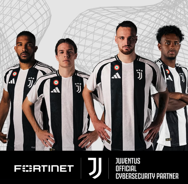 Juventus và Fortinet thỏa thuận hợp tác về an ninh mạng trong vòng 2 năm