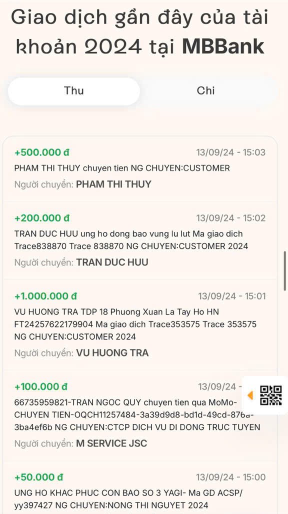 Mọi khoản kinh phí đóng góp sẽ được sao kê một cách minh bạch Mọi khoản kinh phí đóng góp sẽ được sao kê một cách minh bạch