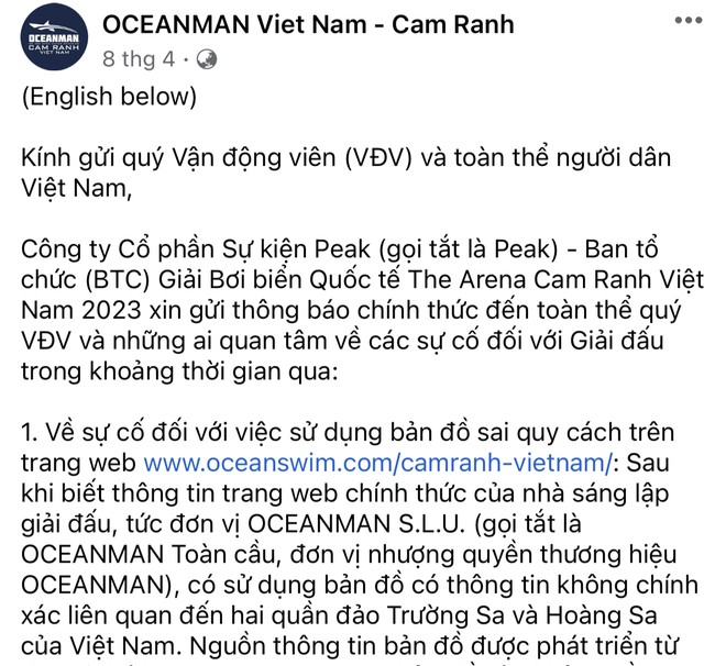 Oceanman Việt Nam- Giải bơi biển quốc tế nhưng hành xử tuỳ tiện còn thua giải ‘ao làng’ ảnh 3