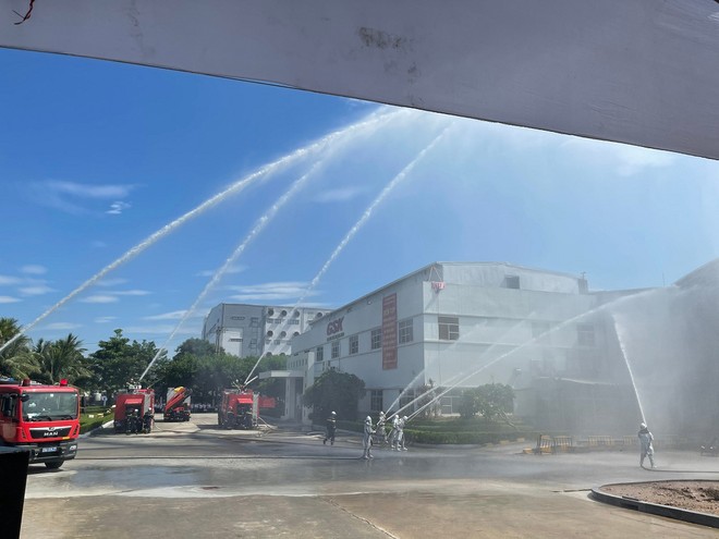 Các lực lượng huy động tham gia diễn tập Các lực lượng huy động tham gia diễn tập