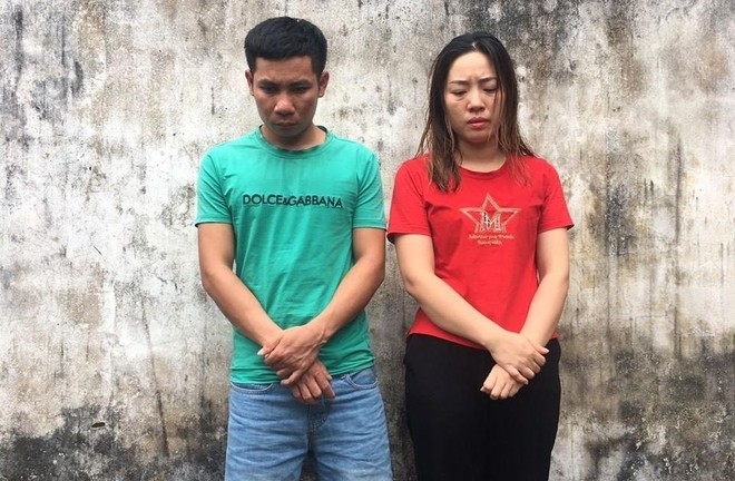 Hoàng Đức Thuận và Nguyễn Thị Lan là hai kẻ cầm đầu đường dây trộm chó liên huyện có quy mô lớn