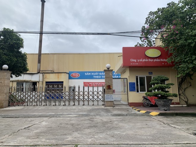 Công ty CP thực phẩm Richy miền Bắc trong danh sách vi phạm về an toàn phòng cháy Công ty CP thực phẩm Richy miền Bắc trong danh sách vi phạm về an toàn phòng cháy