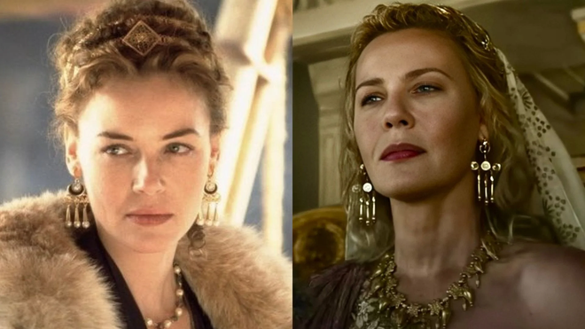 Connie Nielsen đóng vai Lucilla trong cả phần 1 và 2 “Gladiator”