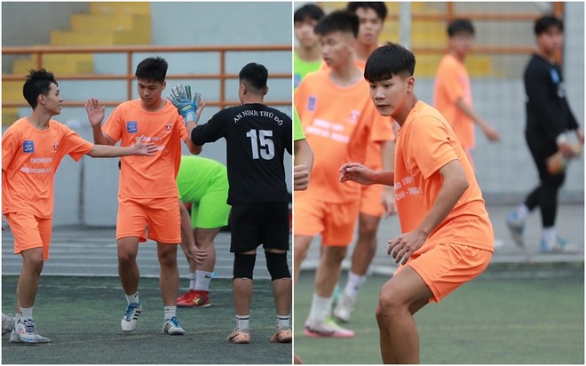 9h30: THPT Phan Huy Chú - THPT Phùng Khắc Khoan. Hai đối thủ nhiều duyên nợ đến từ huyện Thạch Thất. Trong những năm qua, bóng đá địa phương này luôn có sức nặng tại giải với 2 HCV của trường Phan Huy Chú và 4 HCB của trường Phùng Khắc Khoan. Màn hội ngộ này tái hiện chung kết mùa giải năm ngoái, nơi trường Phan Huy Chú may mắn hơn và giành chiến thắng trên chấm luân lưu. 4 lần về nhì có lẽ là quá đủ với đội bóng đến từ ngôi trường mang tên Trạng Bùng. Họ mơ một lần giành HCV, nhưng trước tiên phải đòi lại món nợ cách đây tròn 1 năm với “người hàng xóm” THPT Phan Huy Chú. 9h30: THPT Phan Huy Chú - THPT Phùng Khắc Khoan. Hai đối thủ nhiều duyên nợ đến từ huyện Thạch Thất. Trong những năm qua, bóng đá địa phương này luôn có sức nặng tại giải với 2 HCV của trường Phan Huy Chú và 4 HCB của trường Phùng Khắc Khoan. Màn hội ngộ này tái hiện chung kết mùa giải năm ngoái, nơi trường Phan Huy Chú may mắn hơn và giành chiến thắng trên chấm luân lưu. 4 lần về nhì có lẽ là quá đủ với đội bóng đến từ ngôi trường mang tên Trạng Bùng. Họ mơ một lần giành HCV, nhưng trước tiên phải đòi lại món nợ cách đây tròn 1 năm với “người hàng xóm” THPT Phan Huy Chú.