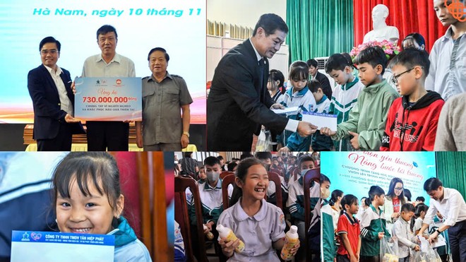 Tân Hiệp Phát luôn ưu tiên ngân sách vào các hoạt động phát triển an sinh xã hội, chăm sóc cộng đồng Tân Hiệp Phát luôn ưu tiên ngân sách vào các hoạt động phát triển an sinh xã hội, chăm sóc cộng đồng