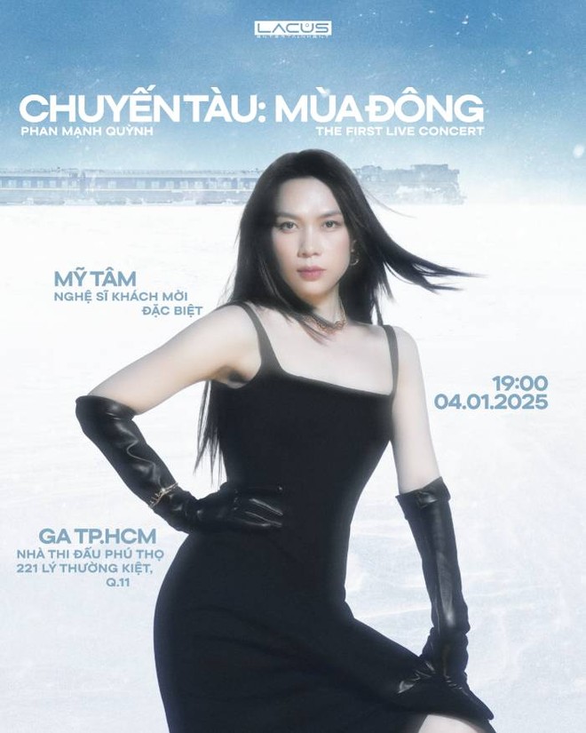 "Hoạ mi tóc nâu" Mỹ Tâm chính là khách mời đặc biệt của live concert "Chuyến tàu: Mùa đông"