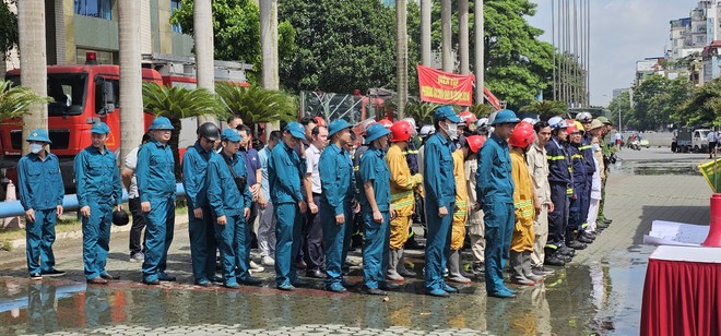 Các lực lượng tham gia diễn tập