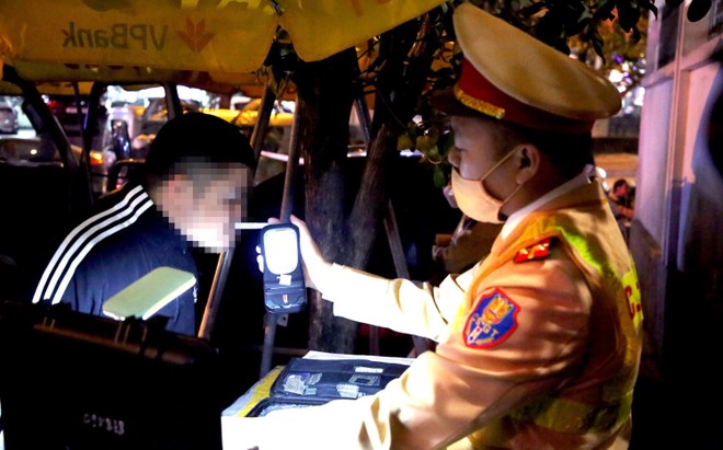 Anh N.C.H vi phạm nồng độ cồn ở mức cao