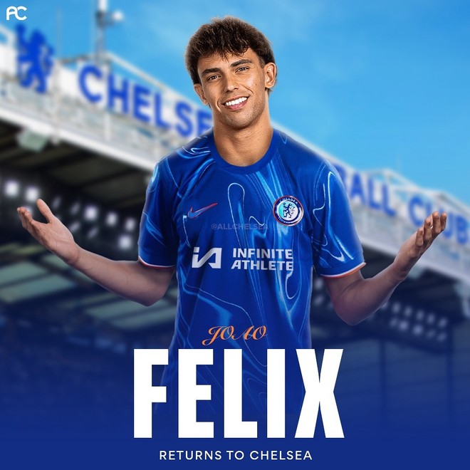 Joao Felix trở lại Chelsea