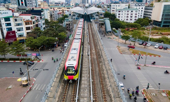 Dự kiến metro Nhổn- Ga Hà Nội sẽ vận hành đoạn trên cao vào cuối tháng 7 này