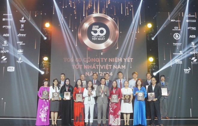 Top 50 công ty niêm yết tốt nhất Việt Nam 2024 với các doanh nghiệp xuất sắc hàng đầu