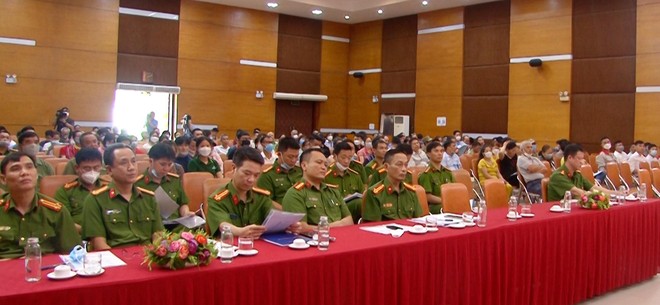 Nhiều nội dung thiết thực về PCCC được phổ biến tại hội nghị