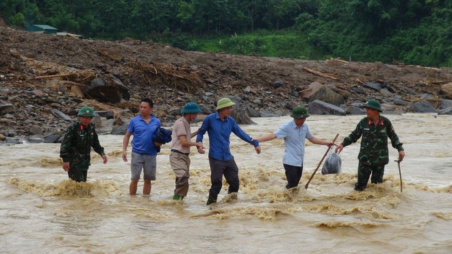 Huyện Điện Biên bị thiệt hại nặng nề sau trận lũ quét bất ngờ đêm ngày 24, rạng sáng 25-7