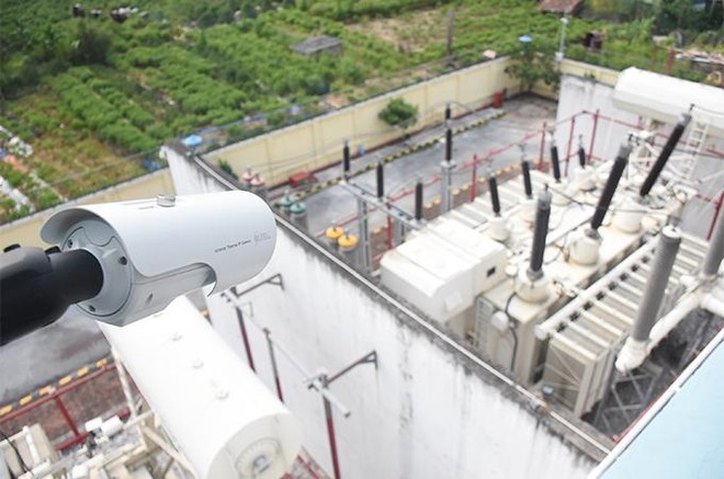 Áp dụng hệ thống giám sát online nhiệt độ tiếp xúc bằng camera nhiệt tại các trạm biến áp