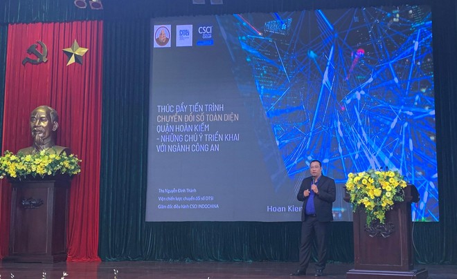 Đại diện Viện Chiến lược chuyển đổi số quốc gia phân tích tầm quan trọng của chuyển đổi số hóa