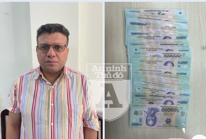 Mokhtar Azzabi cùng số tiền hơn 35.000.000 đồng trộm cắp được