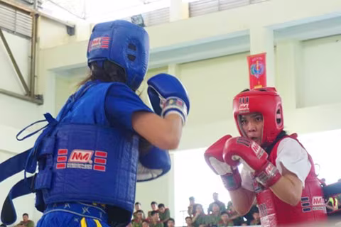 Sôi nổi Giải vô địch võ thuật ứng dụng trong Công an nhân dân ảnh 5 Sôi nổi Giải vô địch võ thuật ứng dụng trong Công an nhân dân ảnh 5