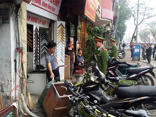 Tập trung đảm bảo trật tự đô thị và an toàn giao thông tại quận Ba Đình ảnh 3 Tập trung đảm bảo trật tự đô thị và an toàn giao thông tại quận Ba Đình ảnh 3