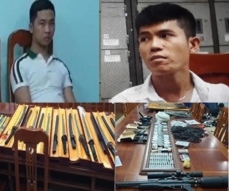Siêu lợi nhuận của đường dây buôn vũ khí thô sơ qua mạng ảnh 1 Siêu lợi nhuận của đường dây buôn vũ khí thô sơ qua mạng ảnh 1
