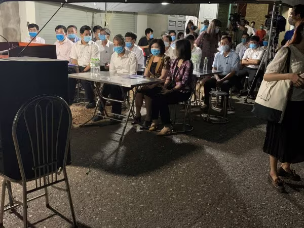 Hà Nội: "Vùng dịch" Covid-19 Dũng Tiến trước giờ kết thúc cách ly ảnh 6