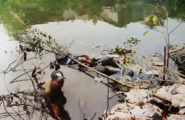 Phi tang xác "bạn nghiện" xuống sông Nhuệ ảnh 3