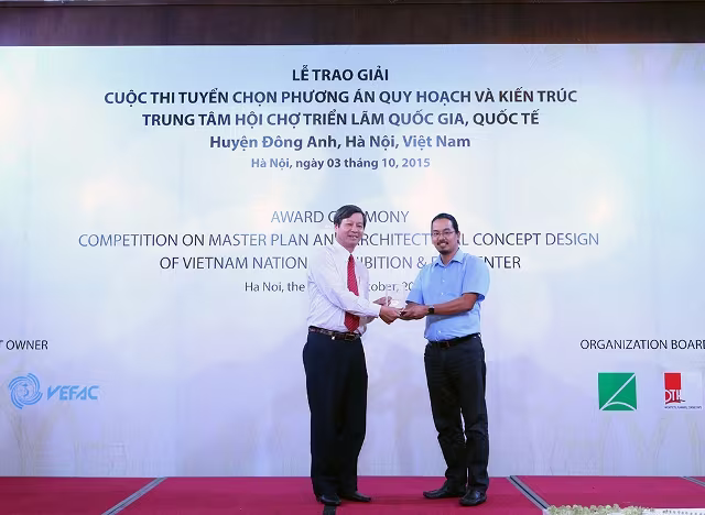 Công bố phương án quy hoạch kiến trúc Dự án Trung tâm Hội chợ Triển lãm Quốc gia - Quốc tế ảnh 2 Công bố phương án quy hoạch kiến trúc Dự án Trung tâm Hội chợ Triển lãm Quốc gia - Quốc tế ảnh 2