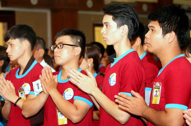 Nhiều hoạt động bổ ích tại Hội trại tập huấn Thanh niên Phật tử toàn quốc ảnh 6 Nhiều hoạt động bổ ích tại Hội trại tập huấn Thanh niên Phật tử toàn quốc ảnh 6