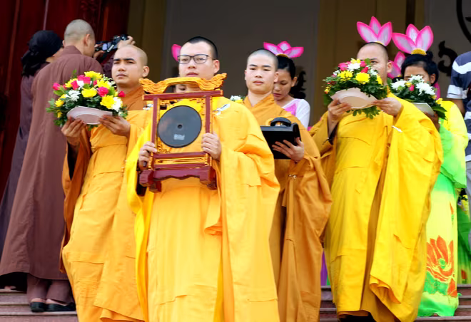 Nhiều hoạt động bổ ích tại Hội trại tập huấn Thanh niên Phật tử toàn quốc ảnh 1 Nhiều hoạt động bổ ích tại Hội trại tập huấn Thanh niên Phật tử toàn quốc ảnh 1