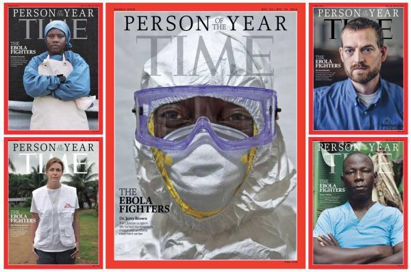 Nhân viên y tế chống Ebola là Nhân vật của năm ảnh 1 Nhân viên y tế chống Ebola là Nhân vật của năm ảnh 1