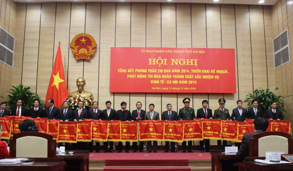 Hà Nội phát động phong trào thi đua năm 2015 ảnh 1