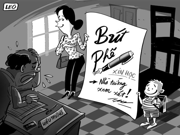 “Bút phê” - Không giá trị pháp lý nhưng… thừa quyền lực ảnh 1 “Bút phê” - Không giá trị pháp lý nhưng… thừa quyền lực ảnh 1
