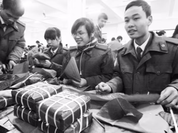 Những sỹ quan tương lai trực tết ảnh 1