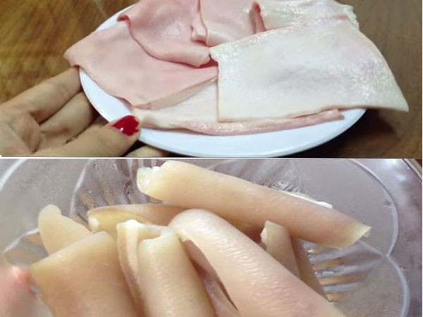 Thận trọng với làm đẹp bằng… bì lợn ảnh 1 Thận trọng với làm đẹp bằng… bì lợn ảnh 1