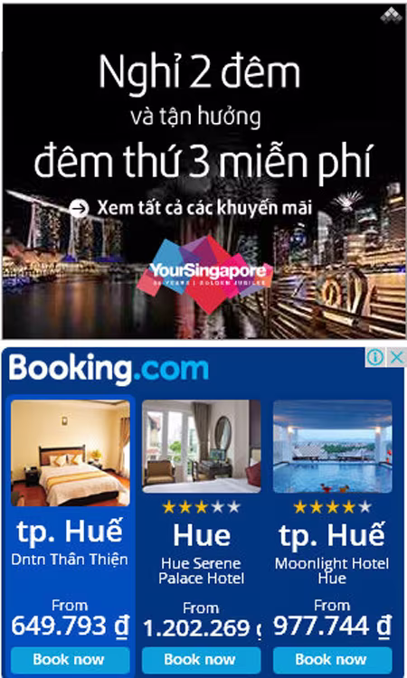 Đặt phòng khách sạn trực tuyến, đề phòng giá ảo  ảnh 1