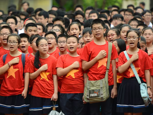 Náo nức ngày hội khai trường ảnh 1