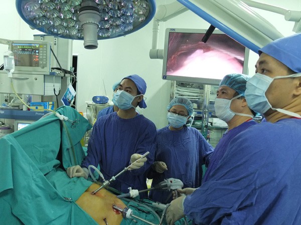 Bệnh viện Việt - Đức có phòng mổ hiện đại ảnh 1 Bệnh viện Việt - Đức có phòng mổ hiện đại ảnh 1