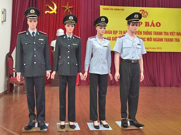 Công bố trang phục mới của ngành thanh tra ảnh 1 Công bố trang phục mới của ngành thanh tra ảnh 1
