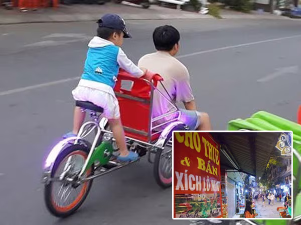 Xích lô mini tung hoành trên phố: Trò chơi trẻ con, nỗi lo người lớn ảnh 1