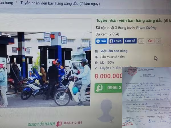 Thu phí tuyển dụng việc làm: Hãy cảnh giác với "chiêu" lừa đảo tinh vi ảnh 1 Thu phí tuyển dụng việc làm: Hãy cảnh giác với "chiêu" lừa đảo tinh vi ảnh 1