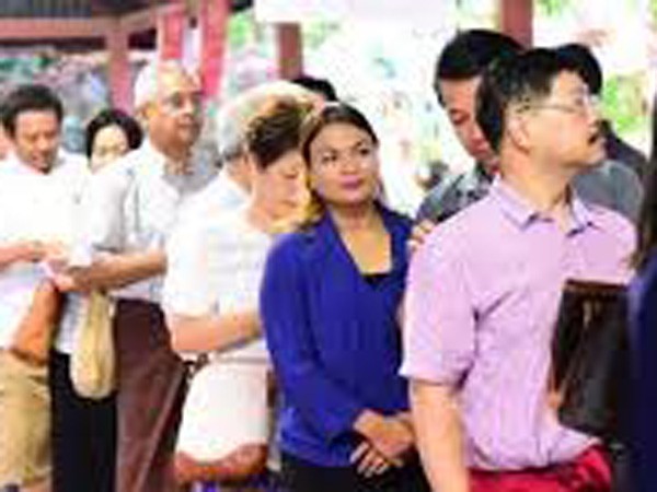 Cử tri Myanmar bầu cử trong yên bình ảnh 1 Cử tri Myanmar bầu cử trong yên bình ảnh 1