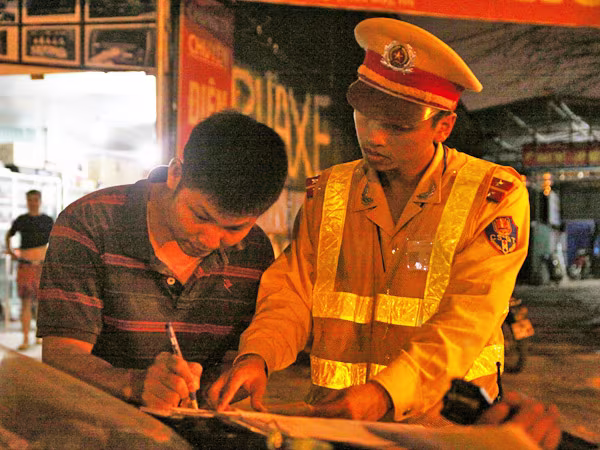 Nửa đêm đi "quét" xe tải bẩn ảnh 1