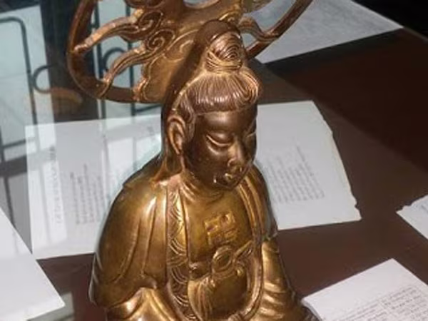 Trộm cắp tượng Phật vì tưởng là đồng đen ảnh 1 Trộm cắp tượng Phật vì tưởng là đồng đen ảnh 1