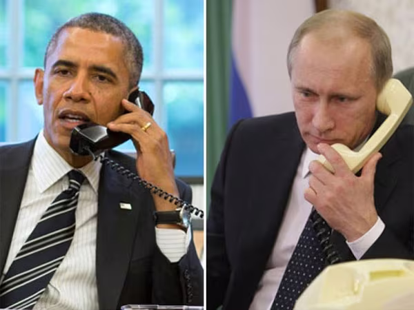 Điện đàm "nóng" Putin - Obama ảnh 1 Điện đàm "nóng" Putin - Obama ảnh 1