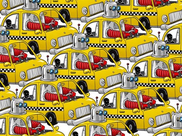 Taxi chở khách tự lái ảnh 1 Taxi chở khách tự lái ảnh 1
