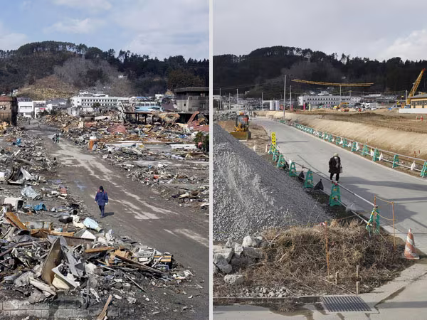 Nhật Bản nỗ lực tái thiết sau 5 năm động đất sóng thần ảnh 1 Nhật Bản nỗ lực tái thiết sau 5 năm động đất sóng thần ảnh 1