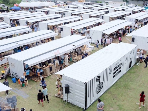 Độc đáo phiên chợ container ở Hà Nội ảnh 1 Độc đáo phiên chợ container ở Hà Nội ảnh 1