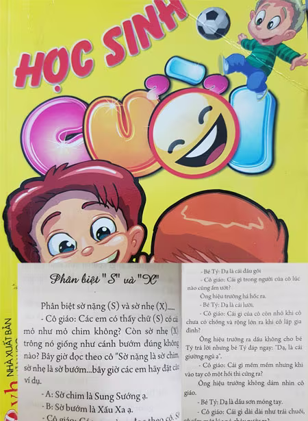 Lại choáng với truyện cười trẻ em phản cảm ảnh 1