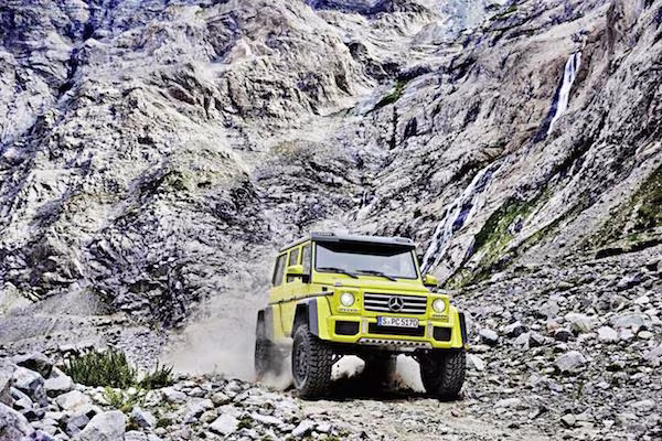 Mercedes trình làng mẫu xe hầm hố G500 4x4² concept  ảnh 2 Mercedes trình làng mẫu xe hầm hố G500 4x4² concept  ảnh 2