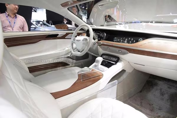 Hyundai tính chen chân vào thị trường xe sang bằng Vision G Coupe Concept ảnh 6 Hyundai tính chen chân vào thị trường xe sang bằng Vision G Coupe Concept ảnh 6